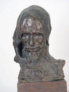 Автопортрет.1908. цемент МРМИИ им.С.Д.